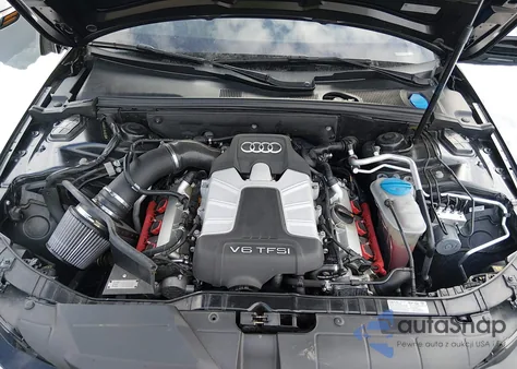 2013 Audi S4 3.0T Premium Plus z USA, uszkodzony, nr VIN WAUMGAFL7DA163164